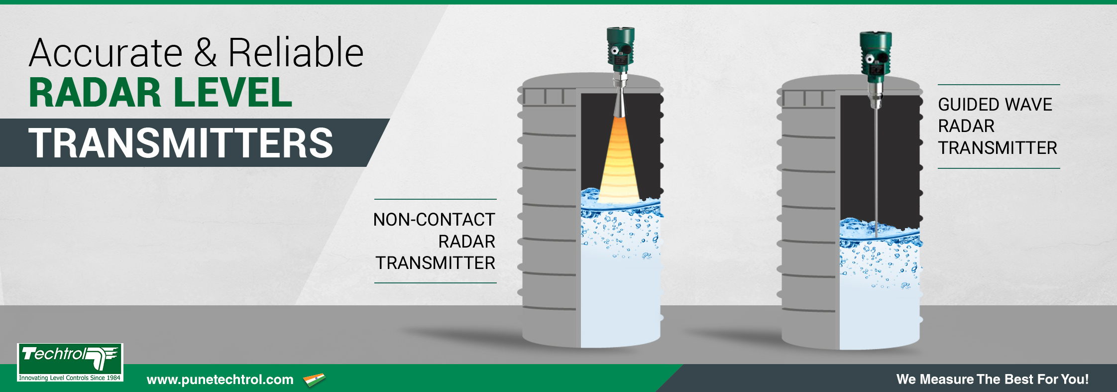 How does Radar Level Transmitter work?